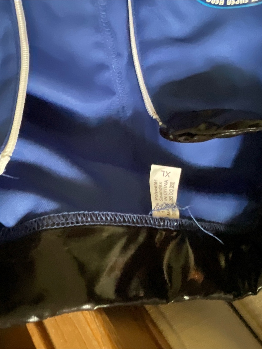 Blue Astronaut Jumpsuit with Patches - Picture 3 of 3